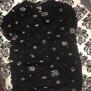 Modern lux space shirt
